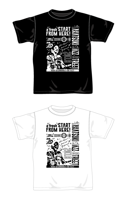 ｔシャツデザイン募集要項 第23回 21年 高槻ジャズストリート 公式ウェブサイト Takatsuki Jazz Street Official Website